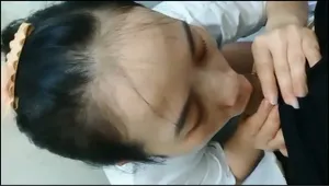Ghệ quảng nam lén lút bú mút cho người yêu trong phòng tắm